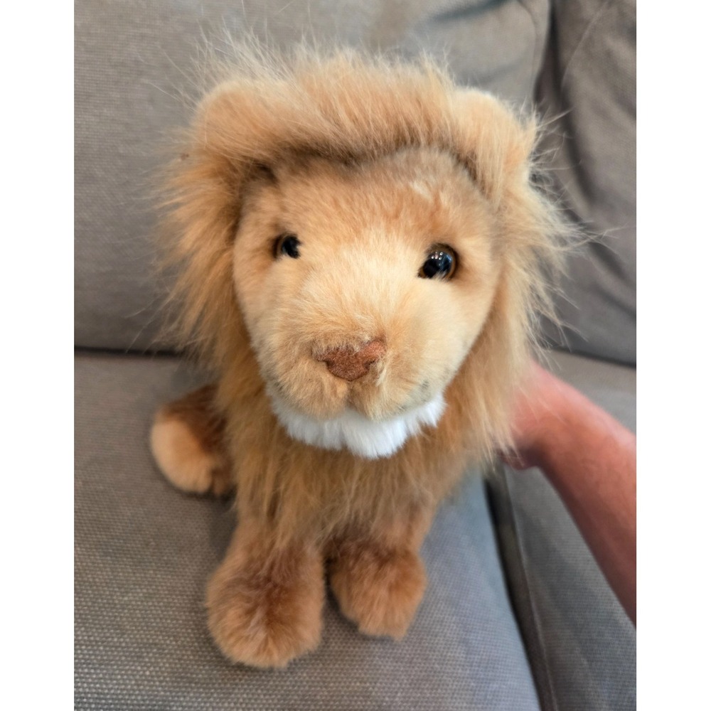 Douglas Golden Brown Lion Big Cat Plush 2016 Stuffed Animal 12''